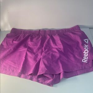 Reebok Women's Vibrant Pink Athletic Shorts